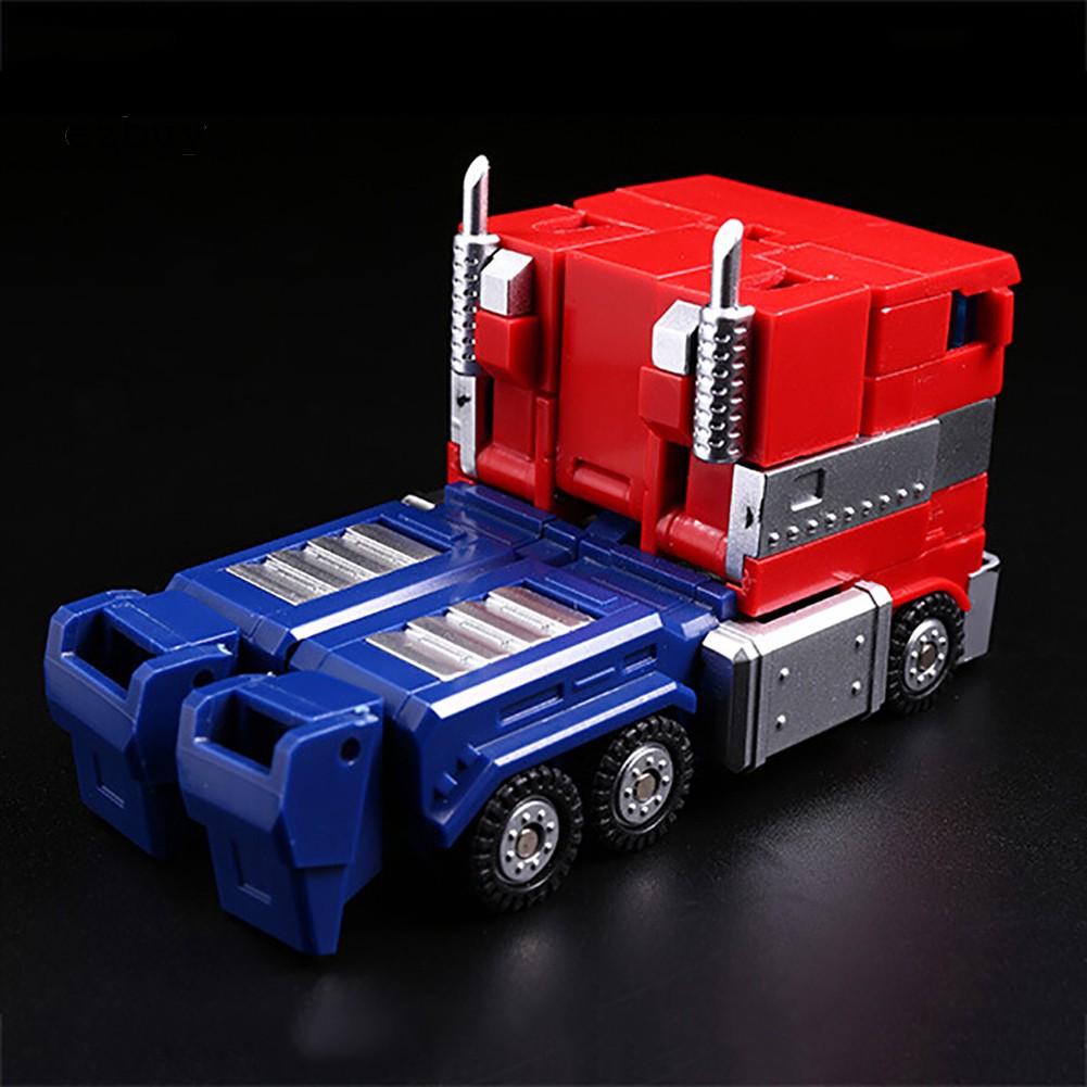 【EY】12cm Deformable Car Transformation GT-05 Optimus Prime Model Kids Toy Gifts