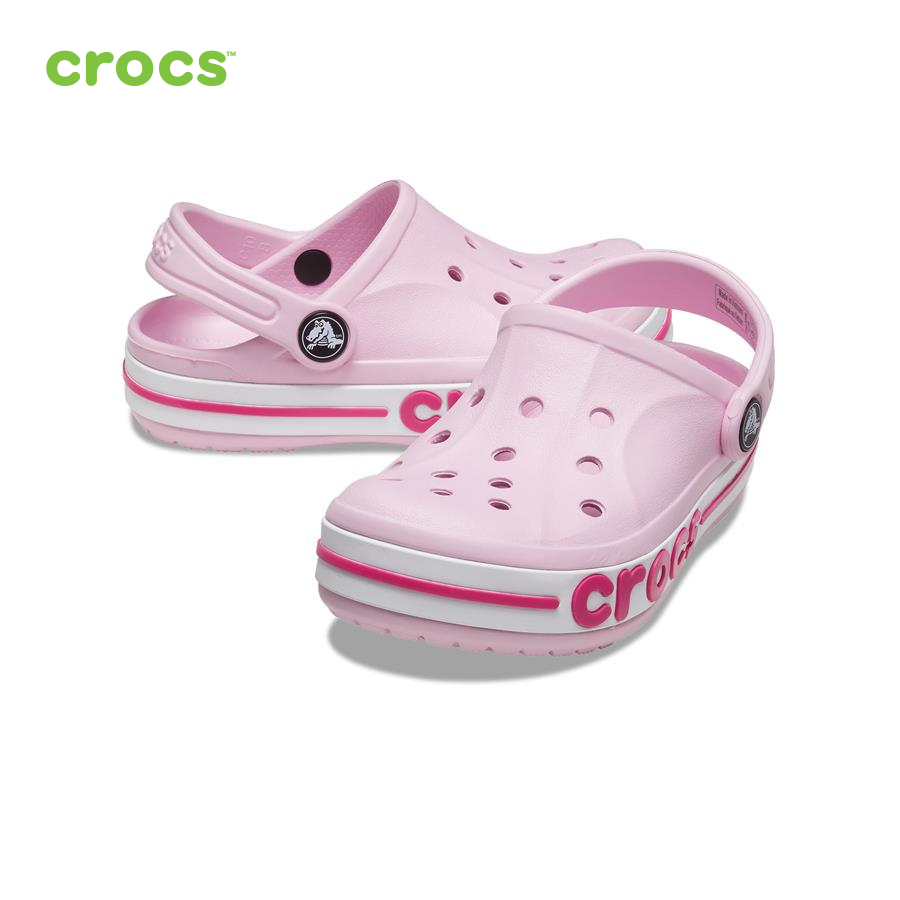Giày lười trẻ em Crocs Bayaband Clog Kid BPk/CPk - 207019-6TG