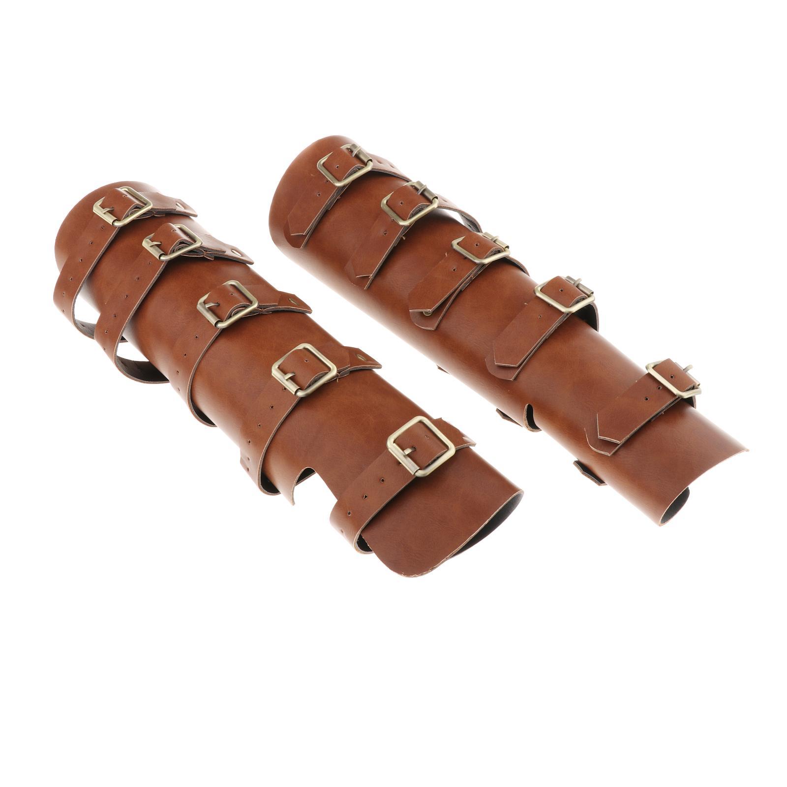 Archery Leather Arm Guard Outdoor Recurve Bow Shooting Accessory