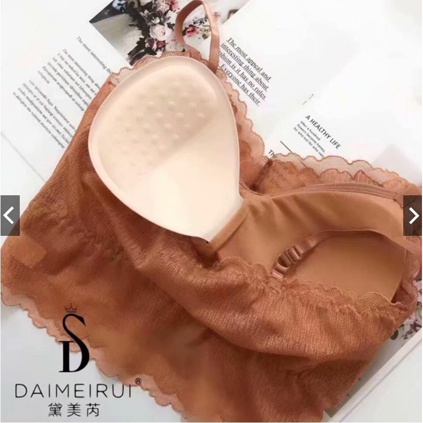 ÁO SCOPTOP NỮ. ÁO LÓT BRA REN DAIMILEI CỰC XINH