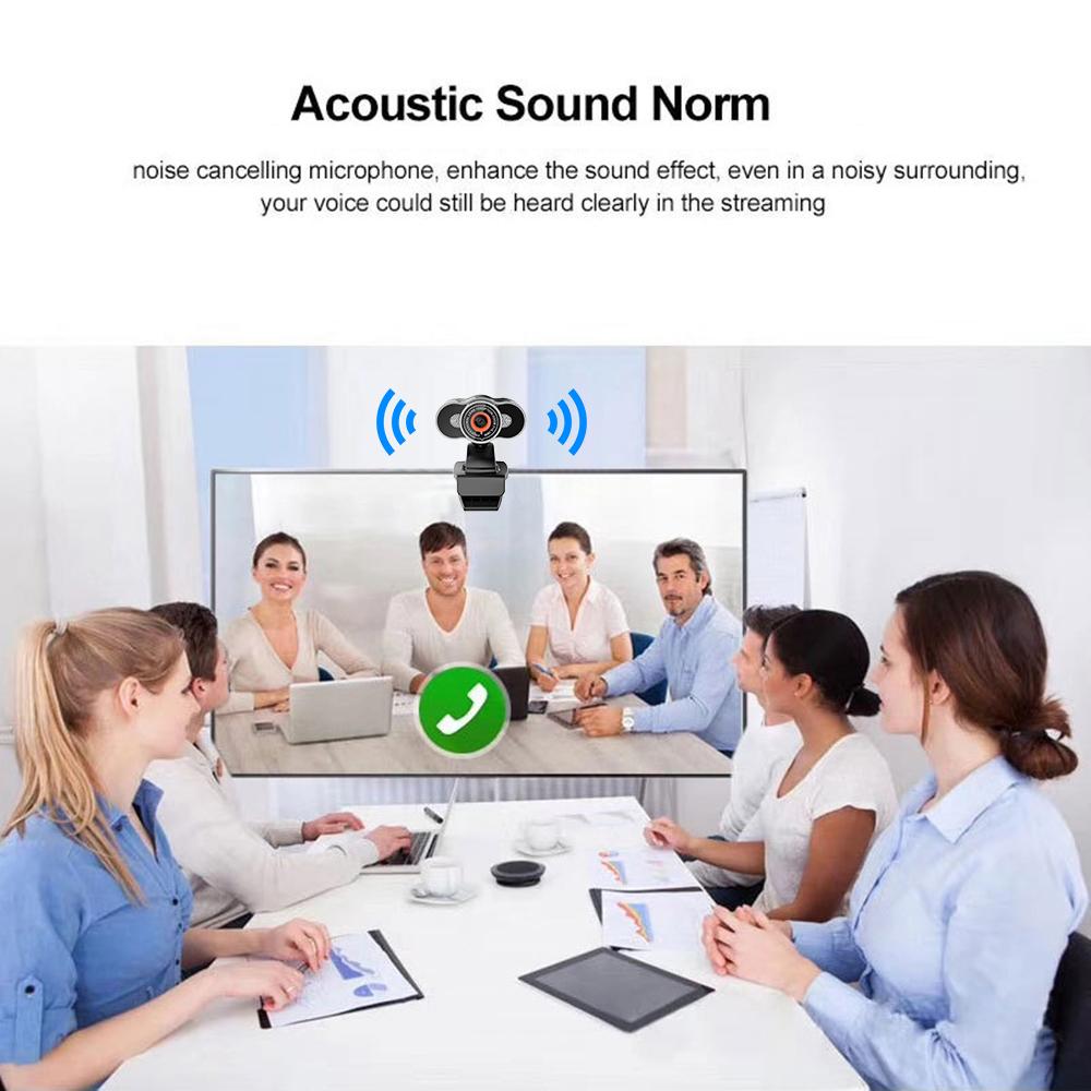 Webcam HD 720P USB tích hợp để Truyền trực tuyến Cuộc gọi Video cho máy tính xách tay