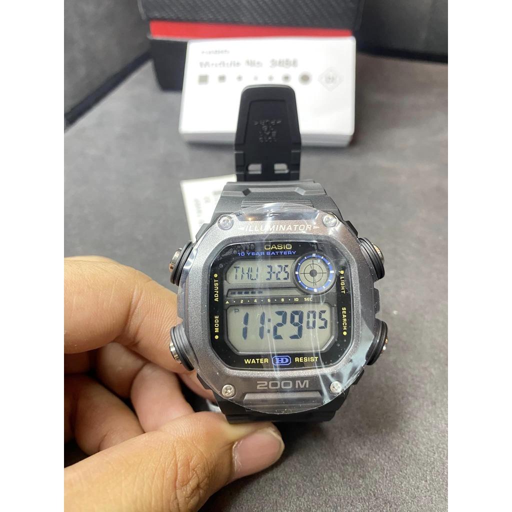 Đồng Hồ Nam Dây Nhựa Casio Standard DW-291HX-1AVDF Pin 10 Năm | DW-291HX-1A Chính Hãng