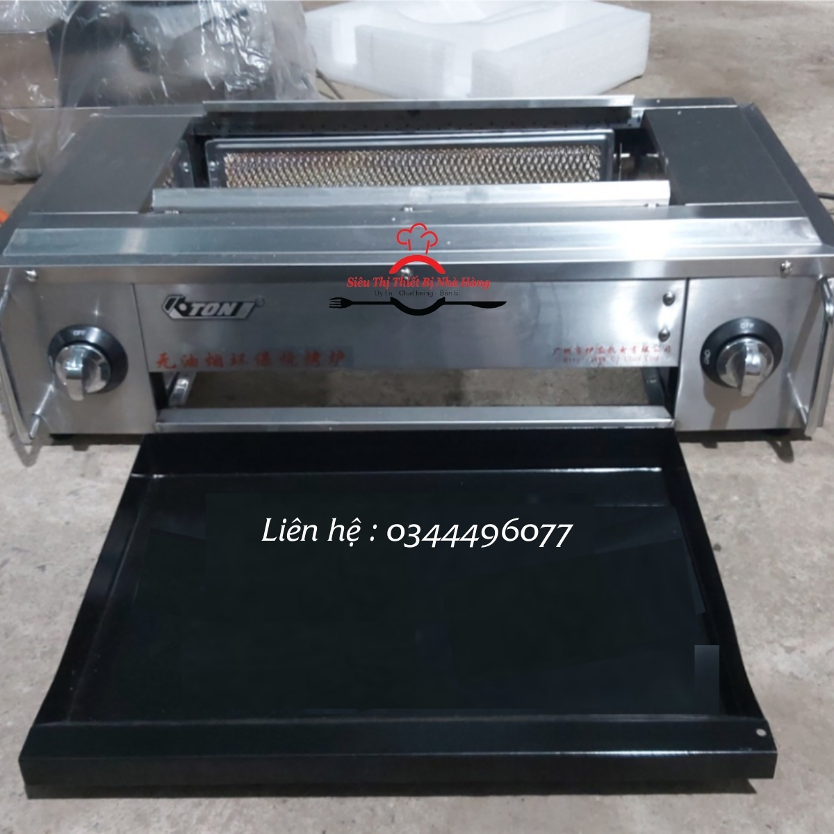 BẾP NƯỚNG GAS KHÔNG KHÓI ET-KF05 BẾP NƯỚNG THỊT DÙNG GAS