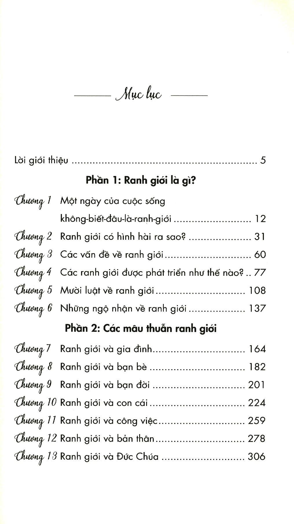 Giới Hạn Cho Chính Bạn