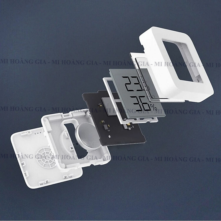 Nhiệt ẩm kế Bluetooth Xiaomi Mi Temperature and Humidity Monitor 2 NUN4126GL LYWSD03MMC - Hàng chính hãng