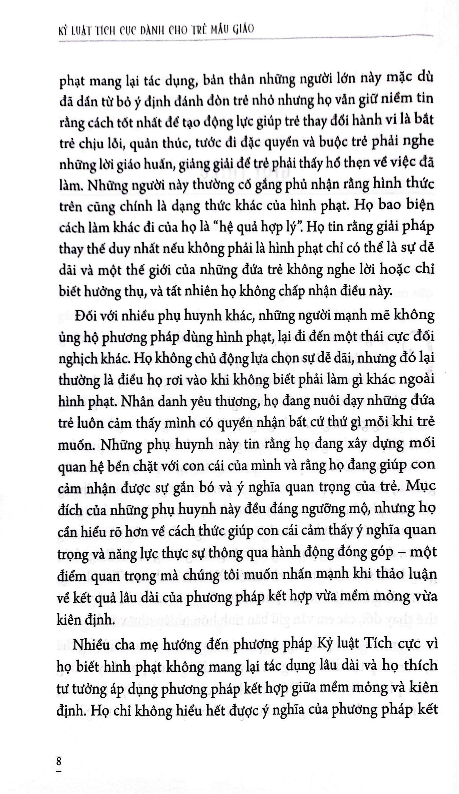 Kỷ Luật Tích Cực Dành Cho Trẻ Mẫu Giáo