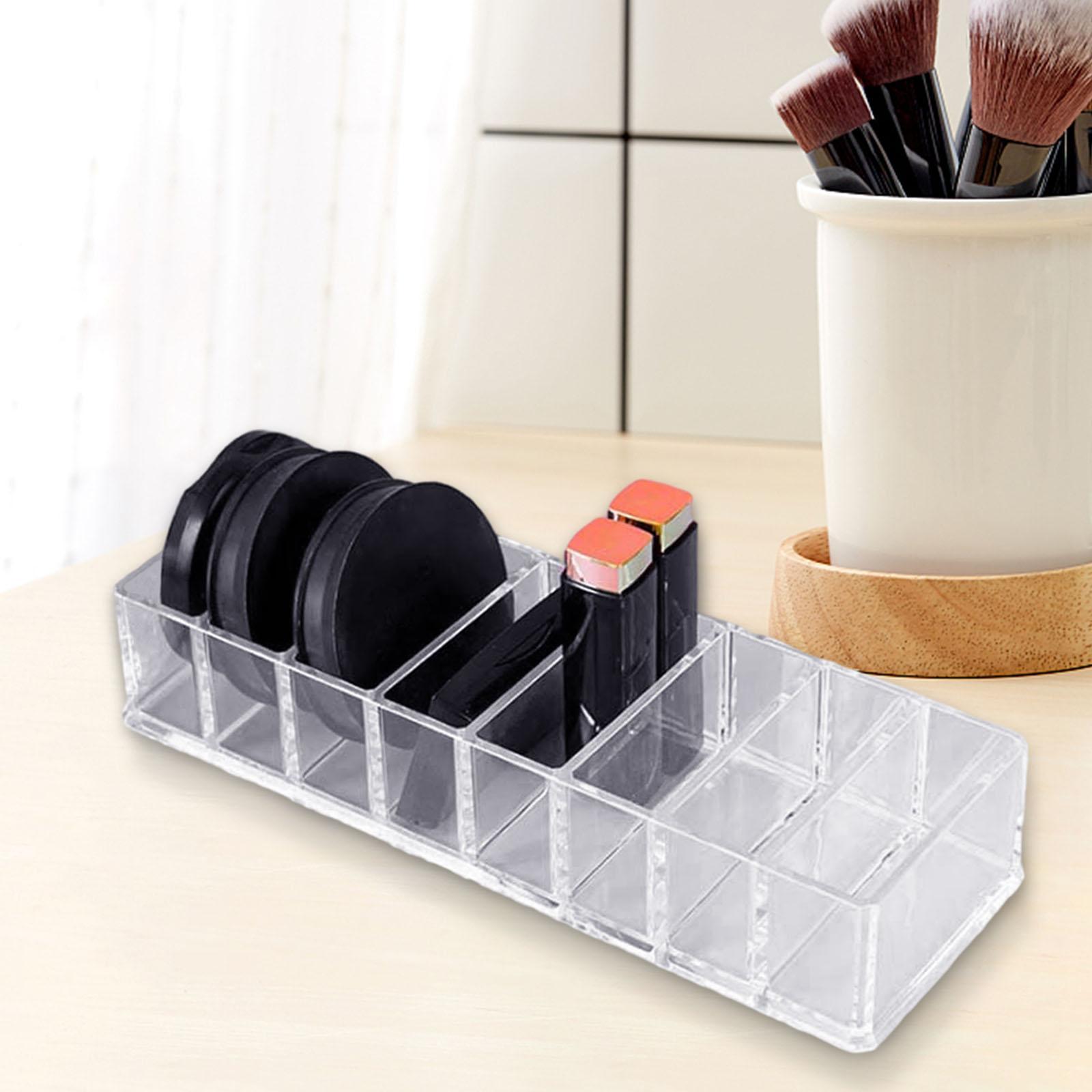 Makeup Organizer Acrylic Cosmetic Storage Jewelry Display Boxes for Table