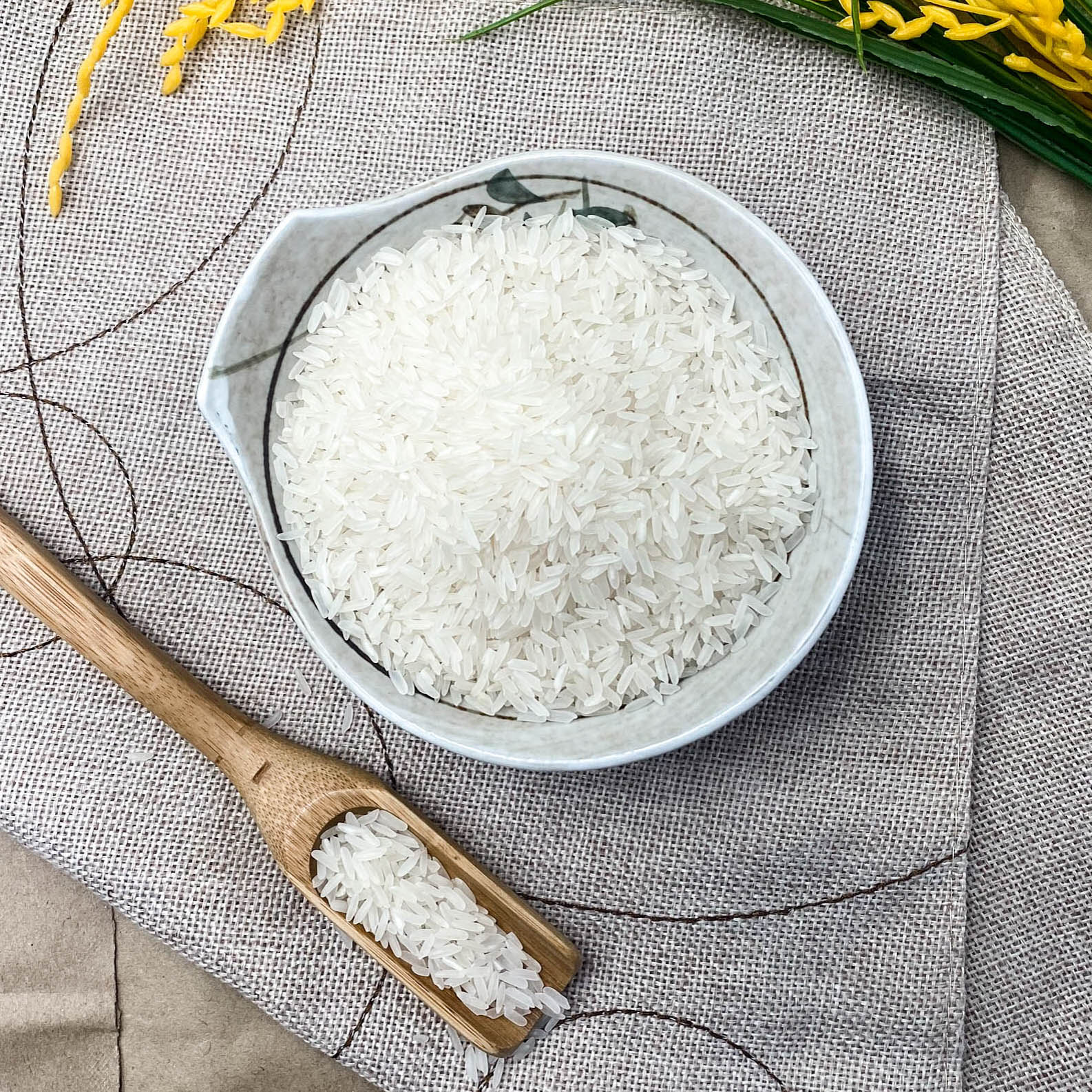 Gạo Tây Nam Bộ - Túi 5kg - Dẻo vừa, mềm cơm
