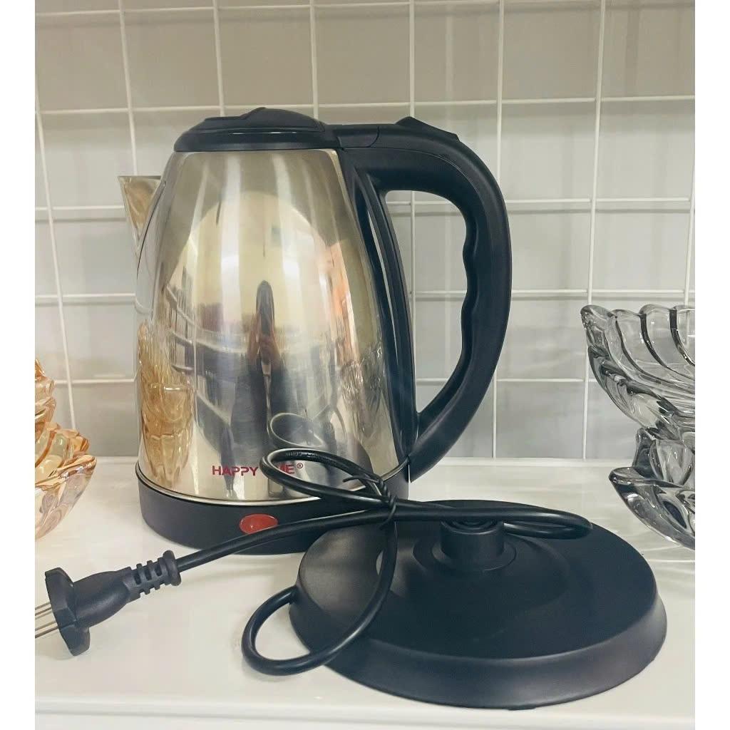 Ấm siêu tốc Inox Happy time siêu tiện lợi, Bình siêu tốc inox dung tích 1,8L