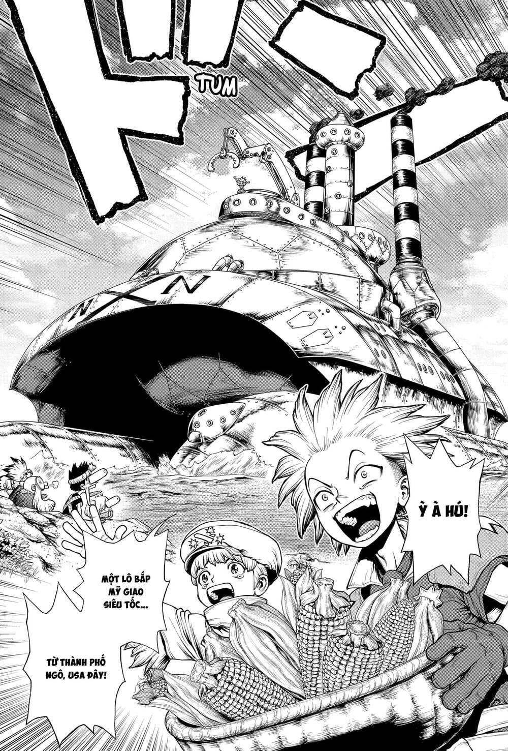 dr.stone - hồi sinh thế giới chapter 209 14