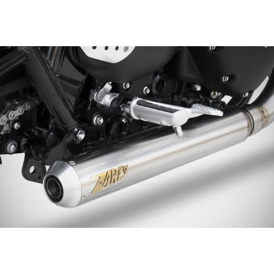 Pô Zard Triumph Street Twin - Full Kit 2&gt;1 Cross Version