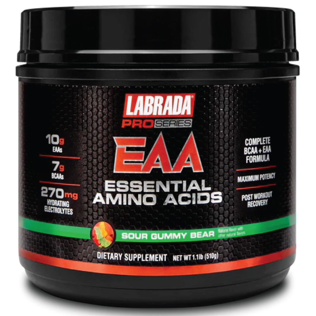 Labrada EAA 30 Liều  Labrada Pro Series  Bổ Sung 10g EAA, 7g BCAA, 270mg Điện Giải  Hỗ Trợ Phục Hồi &amp; Xây Dựng Cơ Bắp  510g - Blueberry Grape