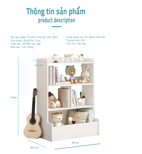 Tủ Sách Cho Bé Chil Shelf - GP158