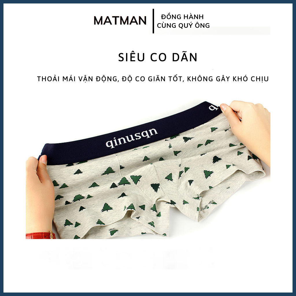 Quần xì nam quần sịp nam quần lót nam thể thao cá tính thoáng khí