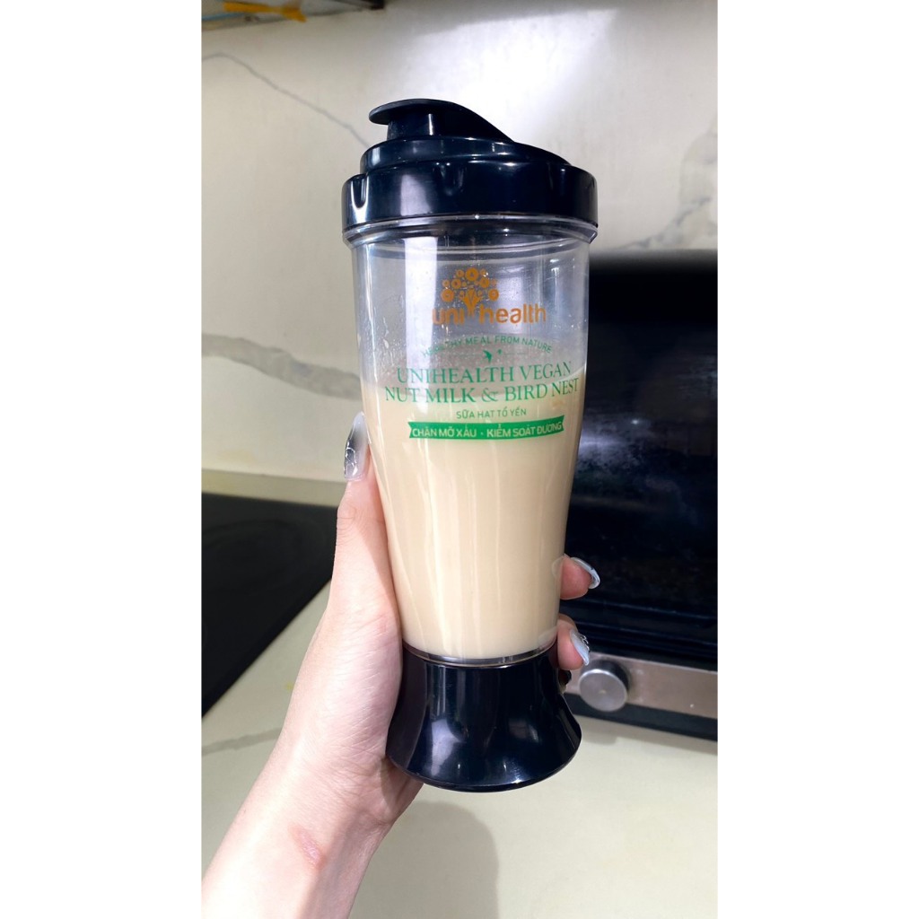 Sữa hạt tổ yến Unihealth Vegan nut milk & Bird nest 1hộp 20 gói