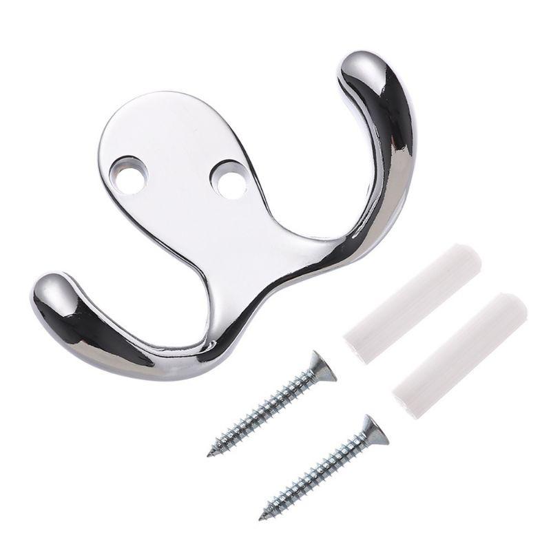 Móc treo quần áo đôi bằng inox 304