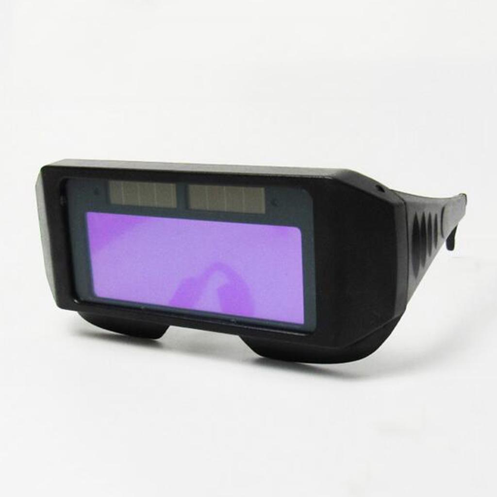 Solar Auto Darkening Welding Goggle, Shaded Safety Glasses Welding Goggles Welder Eyes Protection Glasses