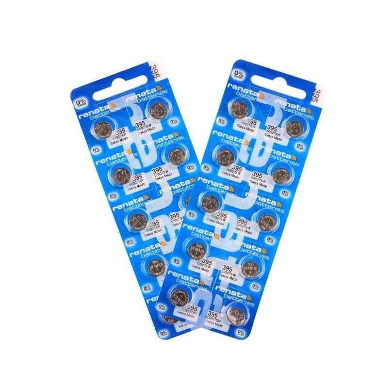 Pin đồng hồ Thụy Sỹ RENATA 395 / SR927SW oxit bạc Made in Swiss