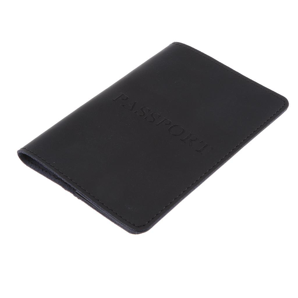 New Travel Leather  Holder Card Case Protector