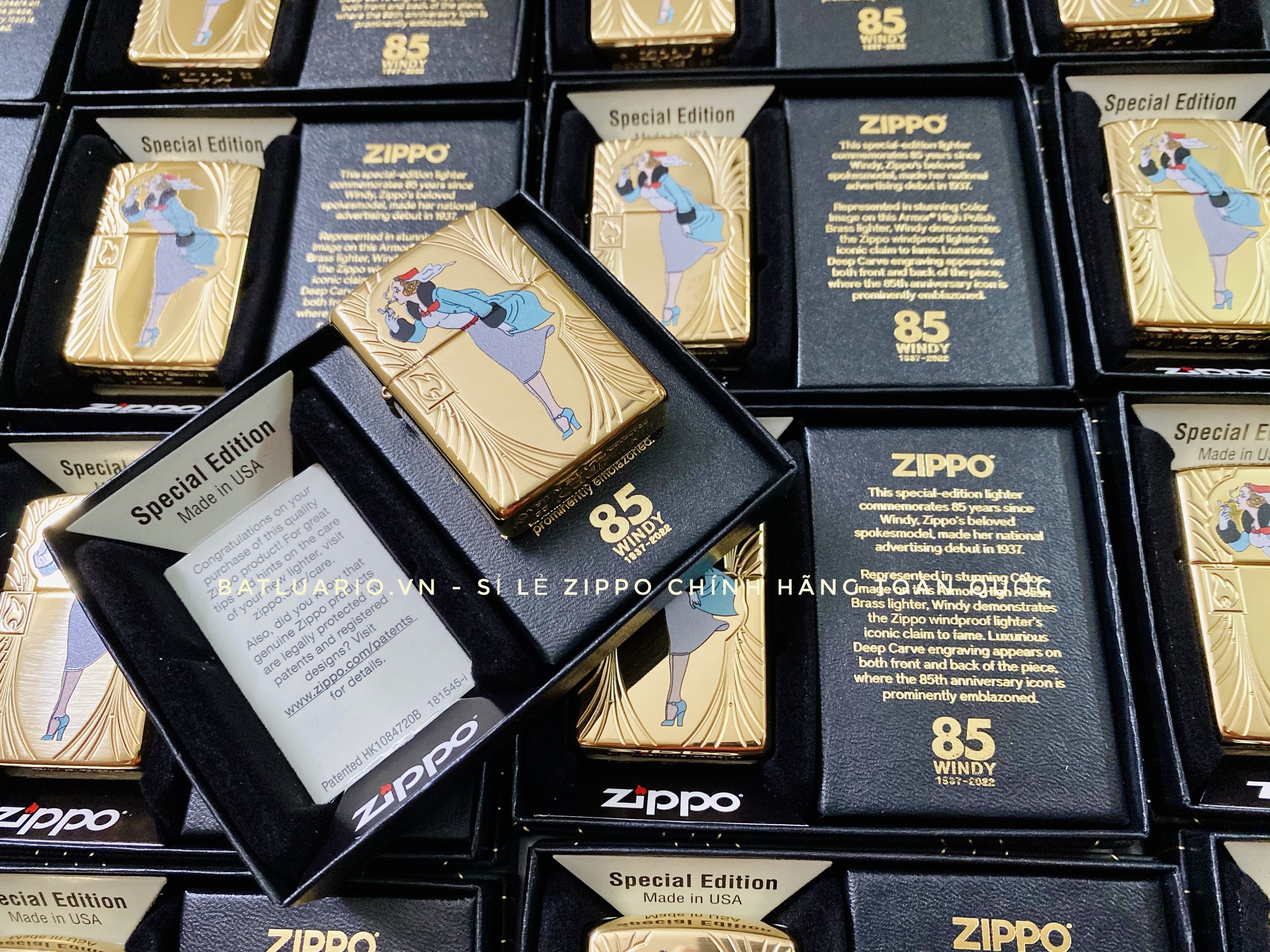 Bật Lửa Zippo 48413 – Zippo Windy 85th Anniversary Collectible