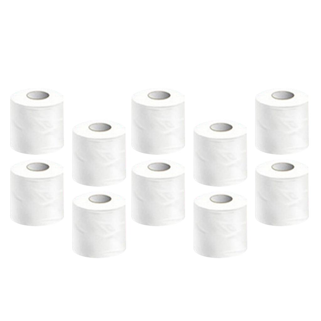 10 Cuộn Giấy Vệ Sinh 3 Lớp
