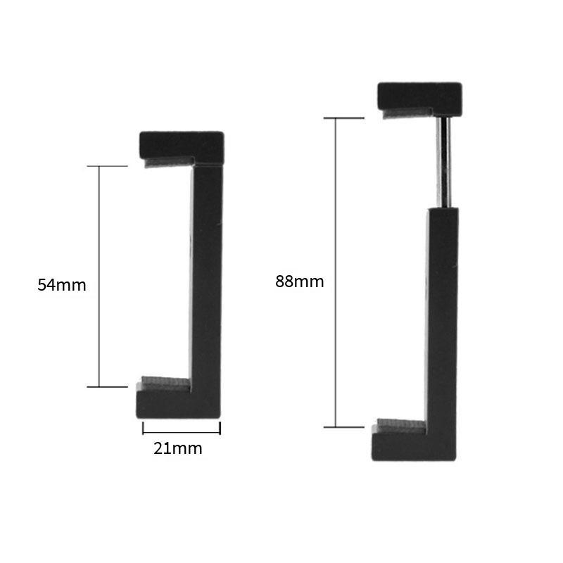 Phong cách mới nhất mới nhất gậy chụp ảnh tự sướng clip chân máy kim loại giày nóng kẹp điện thoại di động hợp kim nhôm trực tiếp từ selfie kẹp điện thoại di động