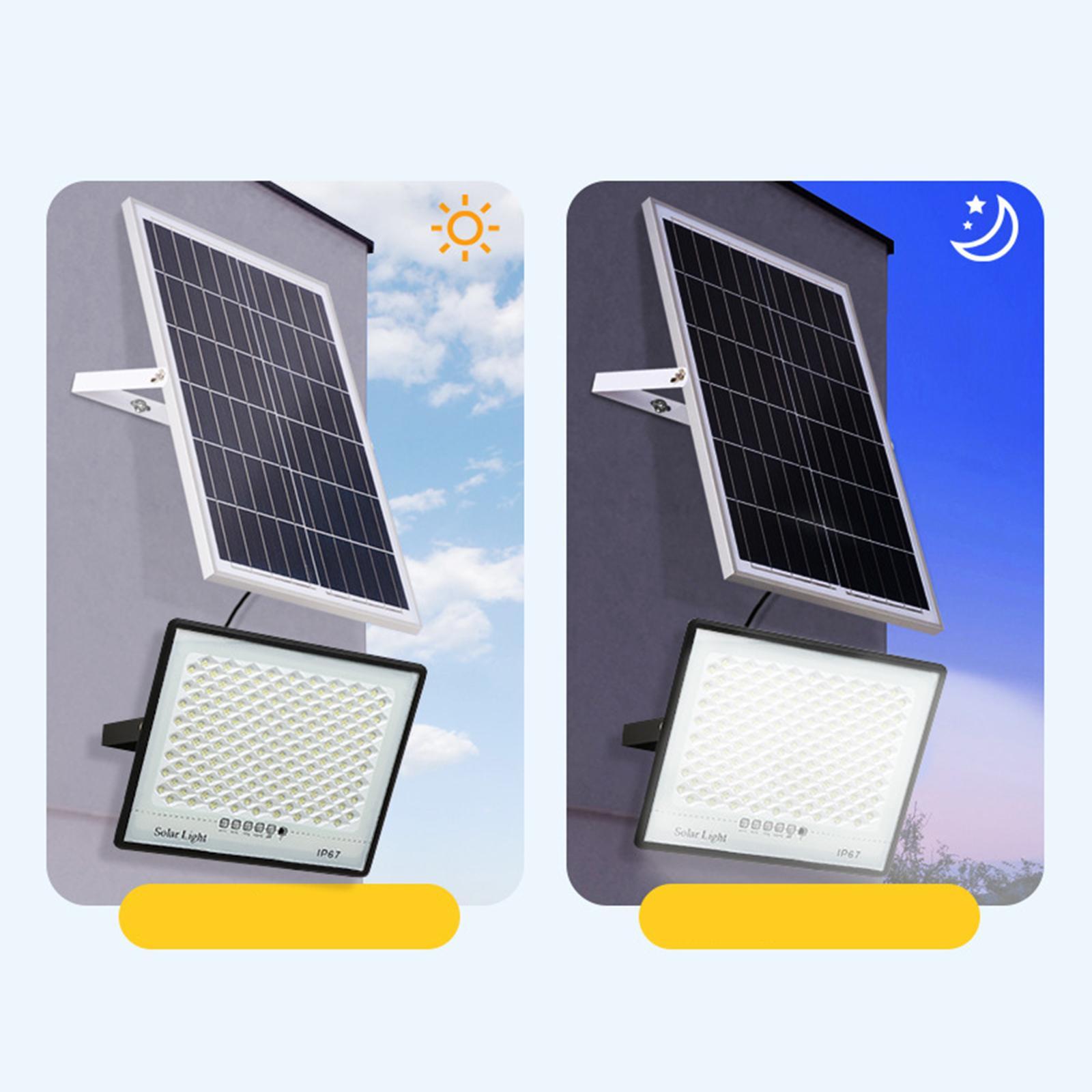 Solar Outdoor Flood Lights Solar Lights 100W for Patio Pathway Swimming Pool