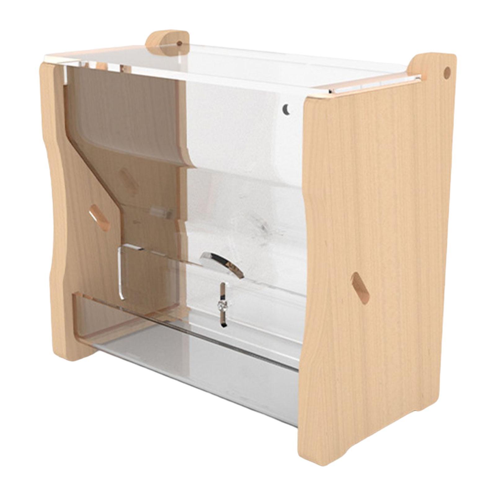 Automatic Acrylic Feeder Birds Cage  S