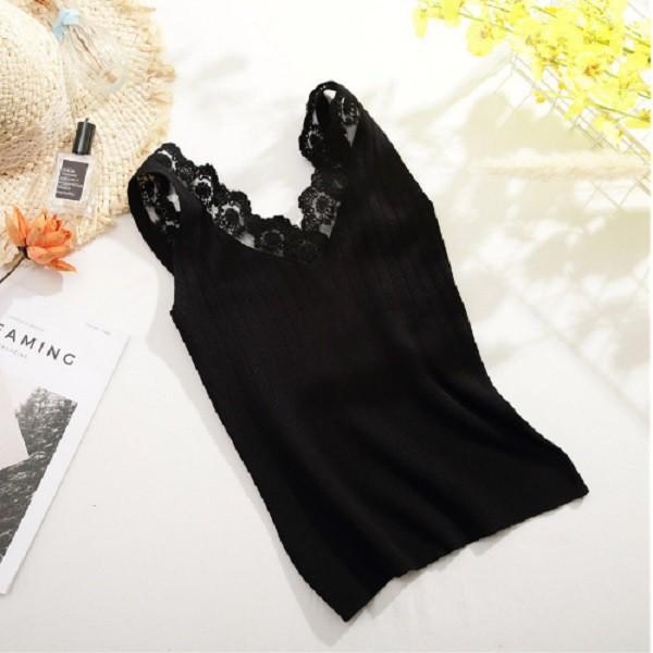 Áo len sát nách nữ, áo len nữ A461