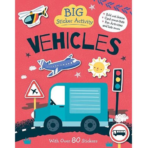 Big Sticker Book - Vehicles