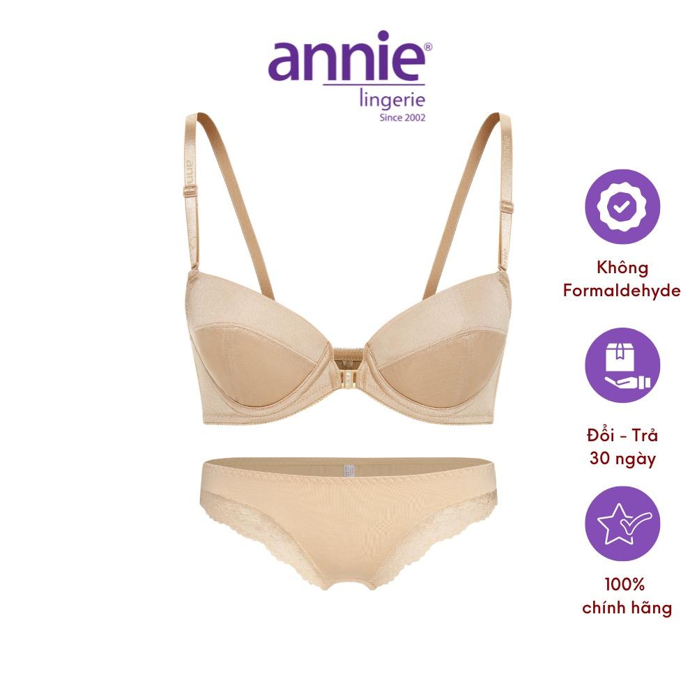 Bộ đồ lót Nữ Annie 3012 Đồng Bộ Chất Liệu Thun Cotton Lụa Co Giãn Bốn Chiều, Mang Đến Cảm Giác Thoáng Mát, Dễ Chịu