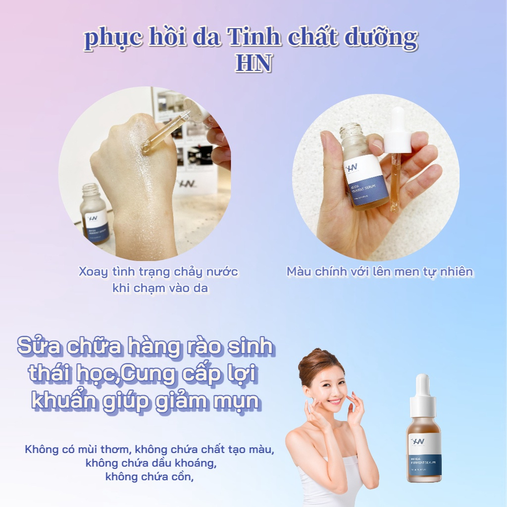 Serum giảm mụn phục hồi da Histoire Naturelle mẫu mới 15ml