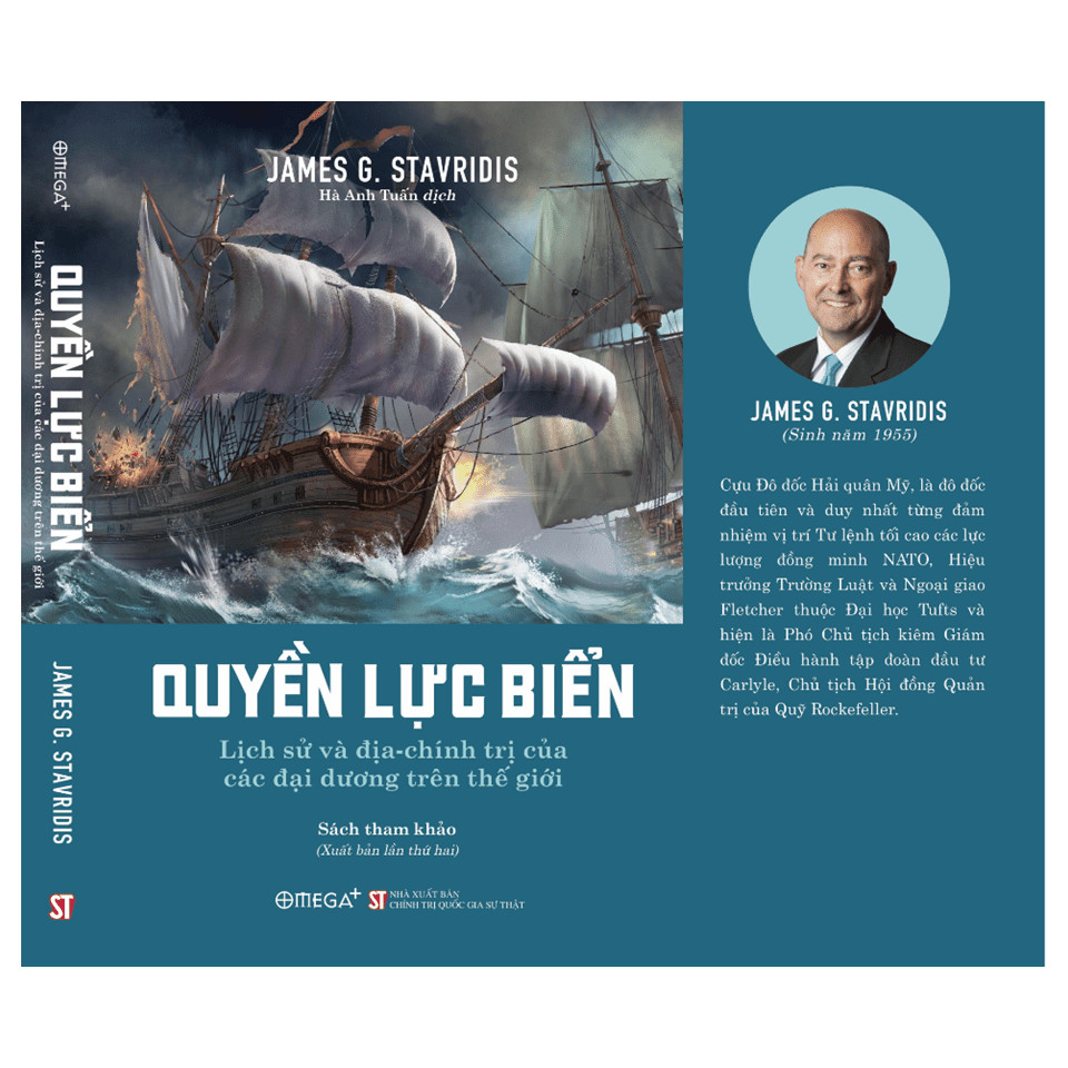 QUYỀN LỰC BIỂN: Lịch sử và địa chính trị của các đại dương trên thế giới - James G. Stavridis - Hà Anh Tuấn dịch - (bìa mềm)