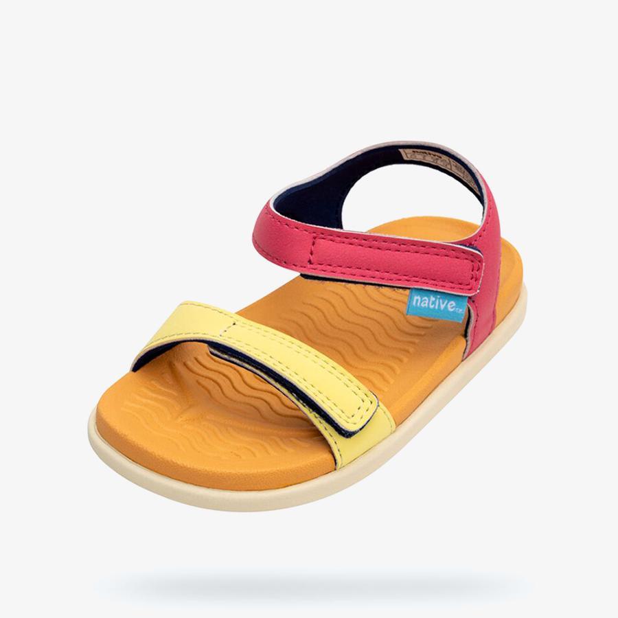 Giày Sandals Bé Gái Native Charley Sugarlite Block Junior