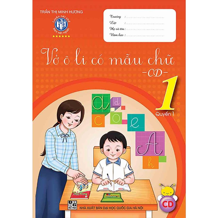 Combo bộ vở ô li lớp 1 - Bộ cánh diều
