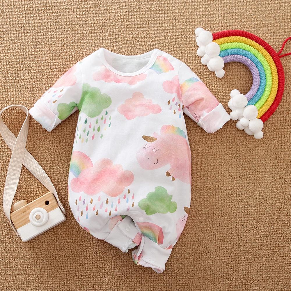 BodySuit giáng sinh noel cho bé, áo liền thân dễ thương dài tay ngắn tay cho bé gái và bé trai, cotton 100%, Aiueo Nhật.