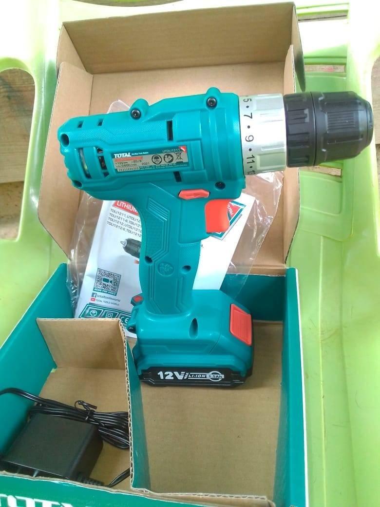 MÁY KHOAN VẶN VÍT DÙNG PIN 12V TOTAL TDLI1211 - HÀNG CHÍNH HÃNG