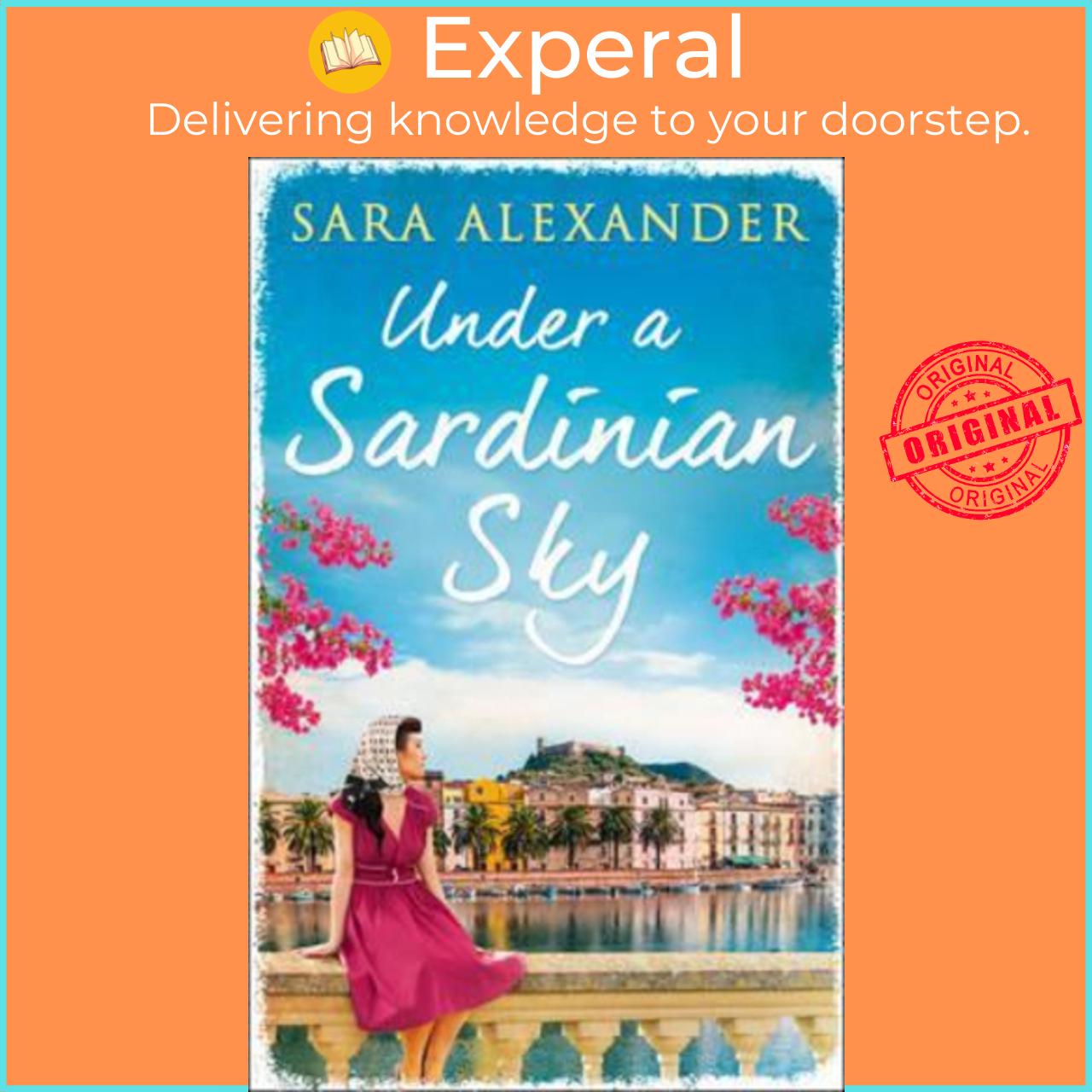 Sách - Under a Sardinian Sky by Sara Alexander (UK edition, paperback)