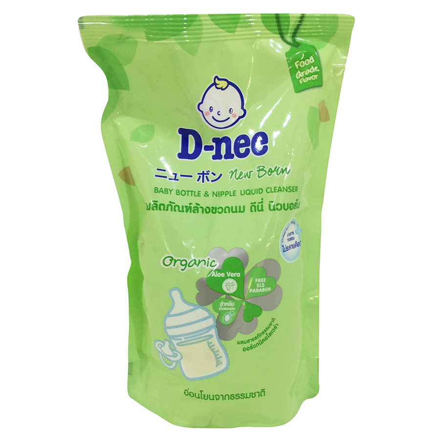 Nước Rửa Bình Sữa Dạng Túi D-nee - Xanh lá (550ml)