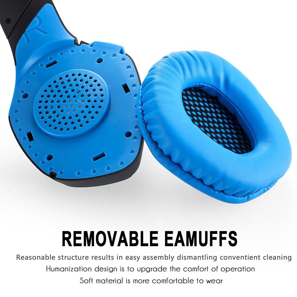 Stereo Bass Surround Gaming Headset with Mic for PC