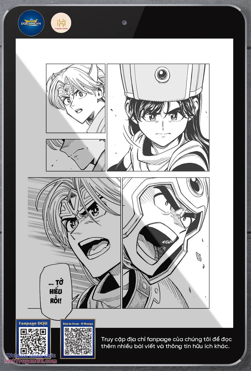 dragon quest - dũng giả avan và ngục viêm ma vương chapter 33 11