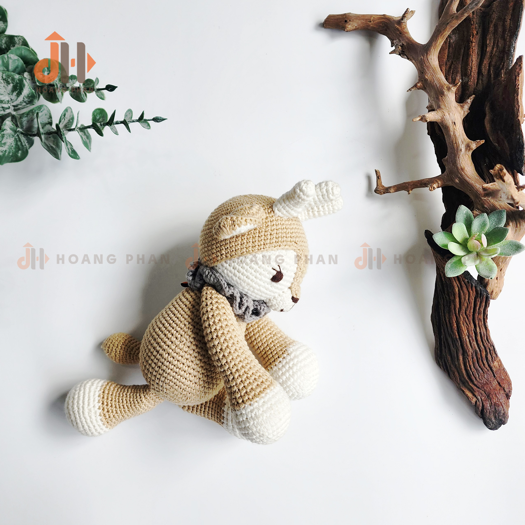 Thú bông móc len - Tuần Lộc Lo Cun Nhí Nhố