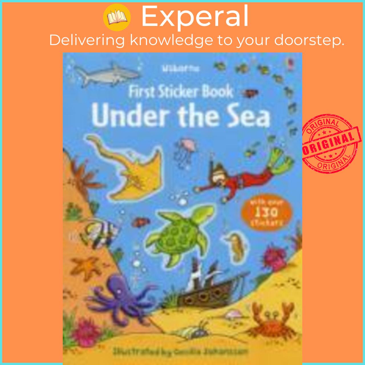 Hình ảnh Sách - First Sticker Book Under the Sea by Cecilia Johansson (UK edition, paperback)
