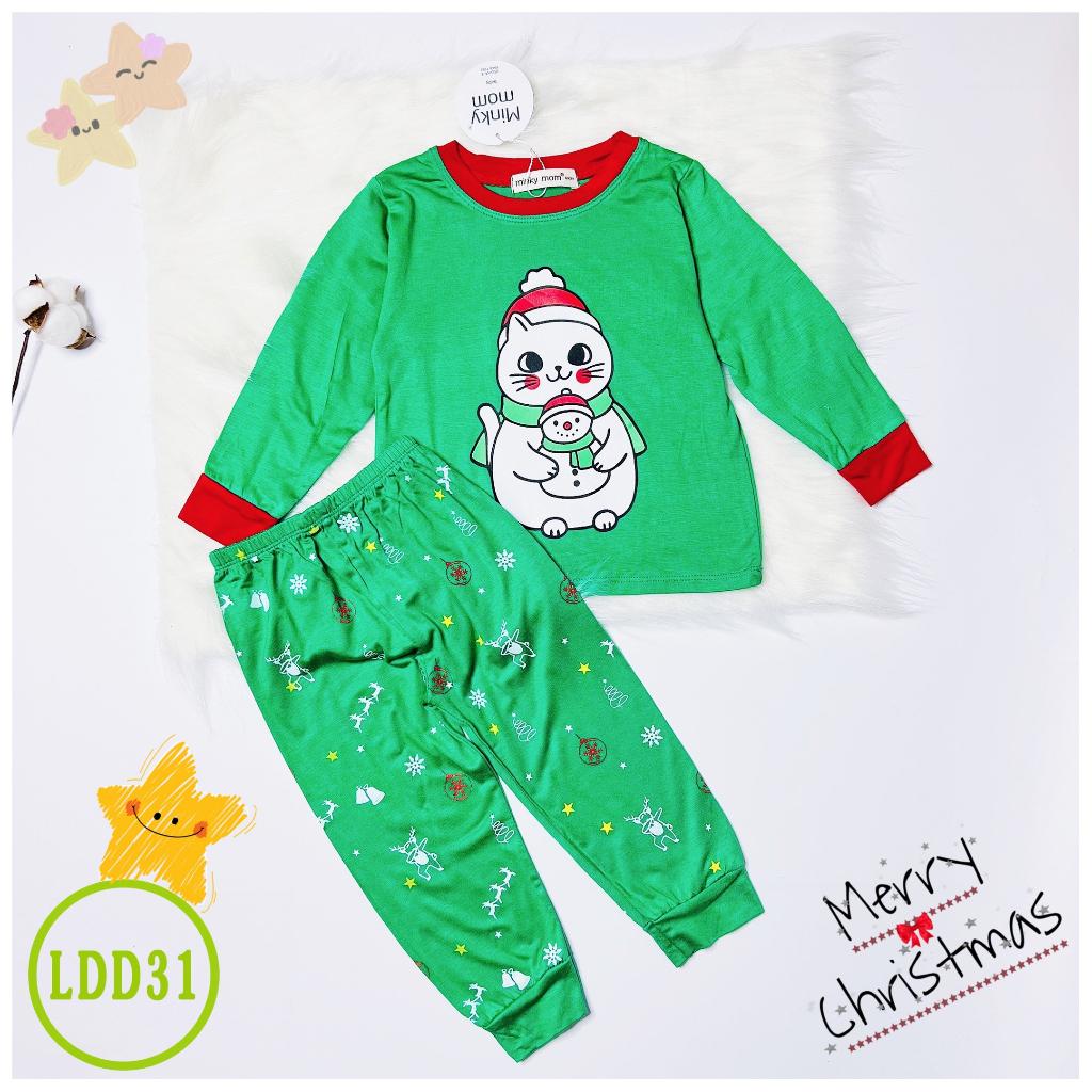 Bộ Dài Tay Cho Bé LDD31 Đồ Bộ Thun Lạnh Cao Cấp Mềm Mịn Thoáng Mát Hàng Chuẩn Loại 1 MINKY MOM Dễ Chịu, Thoải Mái Cho Bé