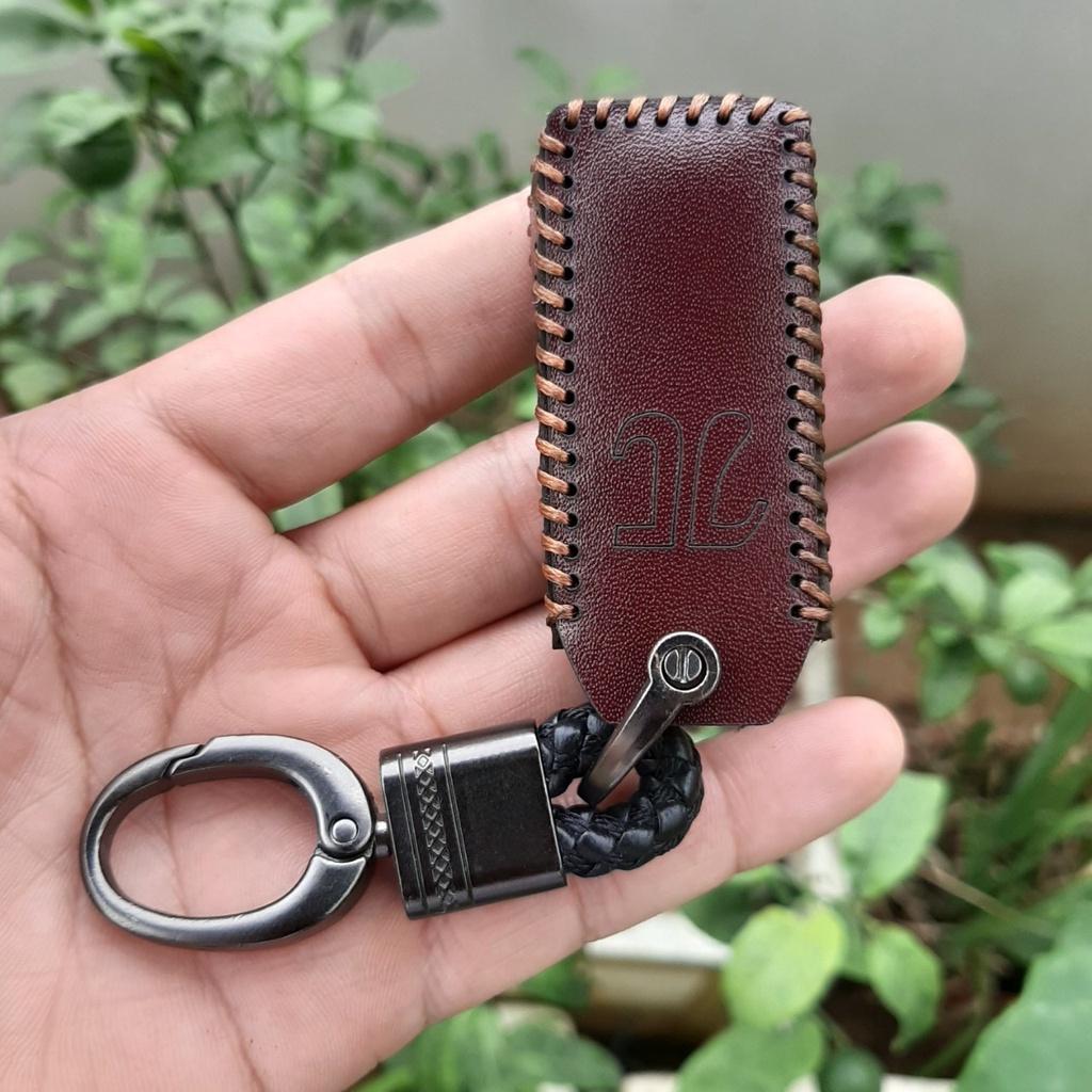 Bao Da Chìa Khóa Remote Pitech chống trộm, keyfob Pi V1 và V2 da thật 100%, bảo hành 2 năm