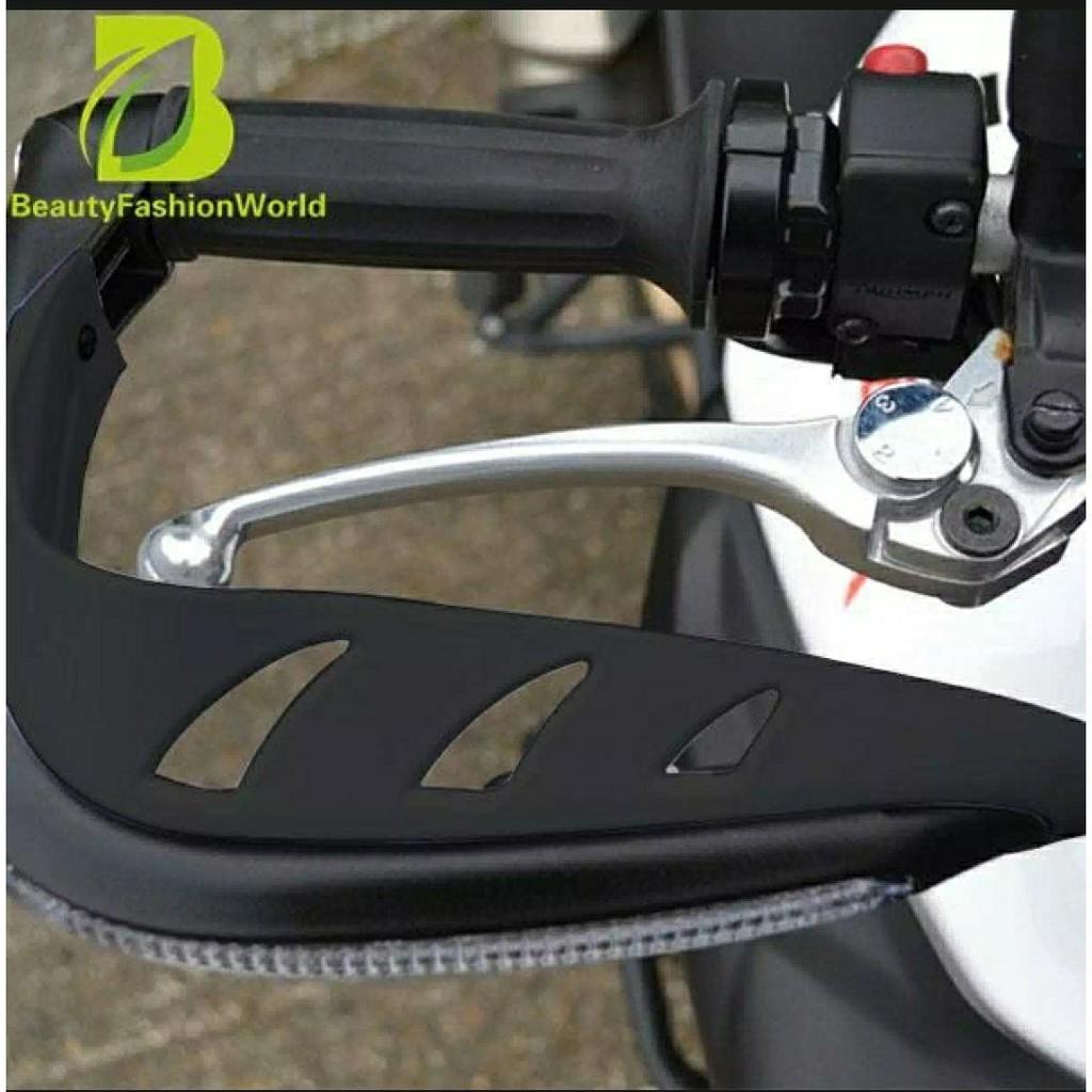 Gù chống đổ bảo vệ tay lái xe máy có đèn siêu ngầu hàng dày lắp các loại xe