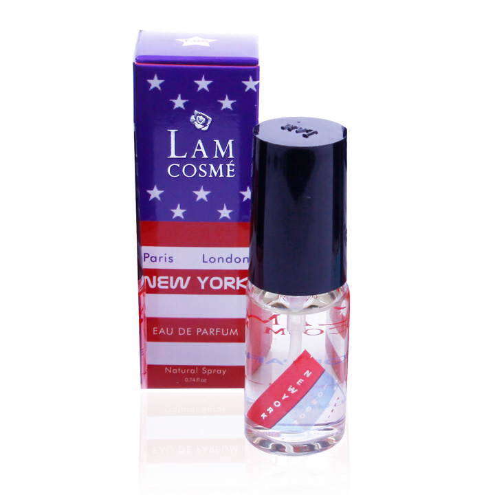 Bộ 3 chai nước hoa nam Lamcosmé For Him, Hương đặc trưng của CK, Polo &amp; Lacoste (22ml / Chai)