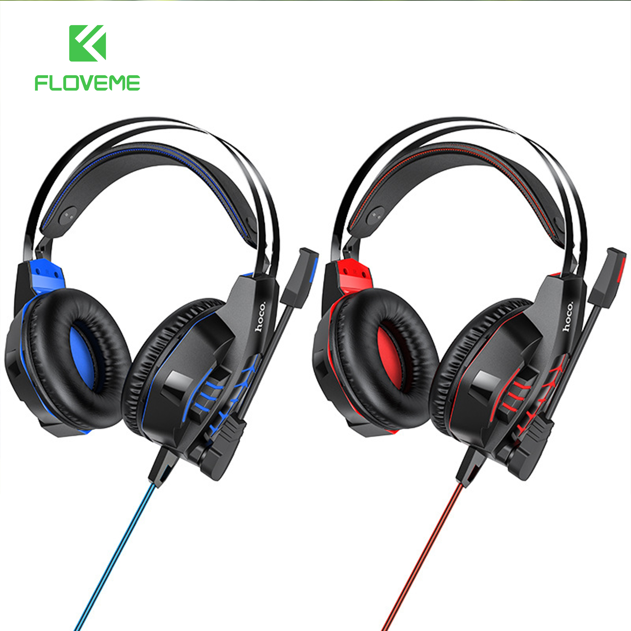 Tai nghe chụp đầu GAMING HOCO W102 - jack 3.5 Có Micro, Dây Chống Đứt, Dùng Được Cho Máy Tính Và Điện Thoại Đẹp Hay Bền - Hàng Chính Hãng