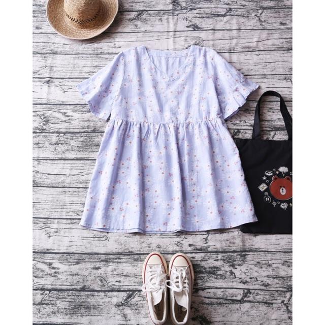 VÁY BABYDOLL HỌA TIẾT THÊU HOA