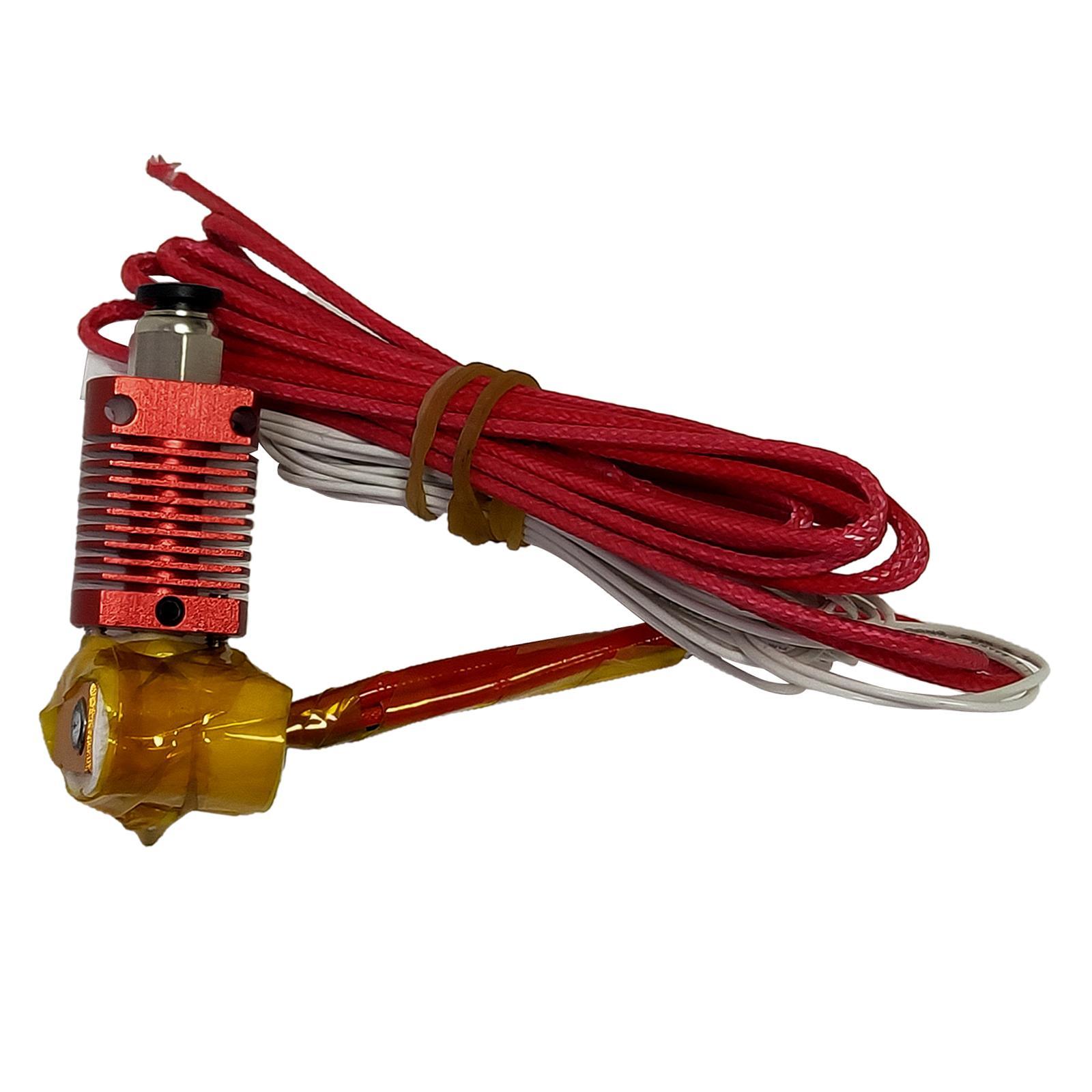 Assembled Extruder Hot End Kit 1.75MM 0.4MM Brass Nozzle for Ender-3